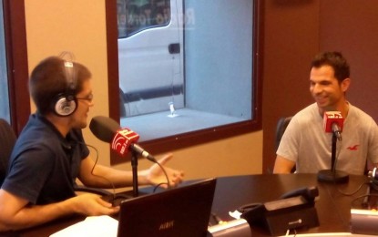 Carles Gamonal futur president del CFTordera, va ser entrevistat per El Show dels Esports