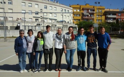 Un grup d’alumnes de l’institut Lluís Companys participa al Projecte Riu