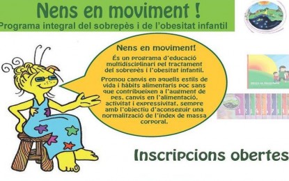 El programa “Nens en moviment” lluita contra la obesitat infantil