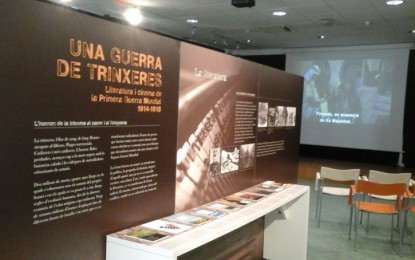 Visitem l’exposició “Una guerra de trinxeres”