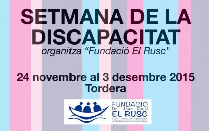 El Rusc organitza la setmana de la discapacitat amb diverses activitats