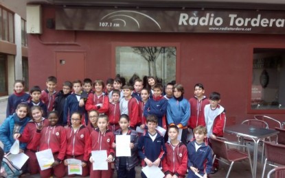 Els alumnes de cinquè de l’escola Vedruna Tordera presenten “Les escoles a Ràdio Tordera”
