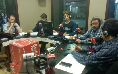 El pressupost municipal per el 2016 va ser el protagonista de la última tertúlia de polítics de l’any