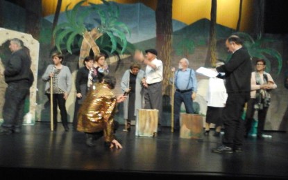 L’associació de Gent Gran de l’Esplai representa Els Pastorets al Teatre Clavé