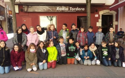 Els alumnes de 4t. de l’escola Serra de Miralles presenten “Les escoles a Ràdio Tordera” en anglès