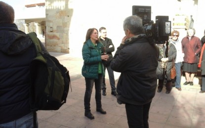 Tordera en directe entrevista a la periodista de TV3 Fina Brunet