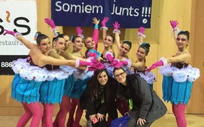 Els grups de show del Patinatge Artístic Tordera participen al Campionat de Catalunya