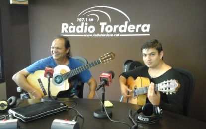 La Tarda a l’Estudi de gravació entrevista el guitarrista torderenc Diego Cortés