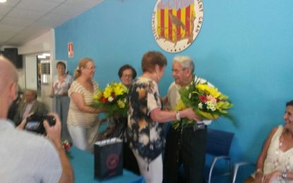 Homenatge a la parella de més edat de l’Esplai de la Festa Major 2016