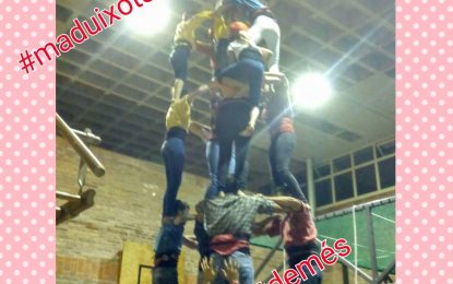 Els Castellers de l’Alt Maresme són ambiciosos i preparen noves construccions per la Festa Major de Calella