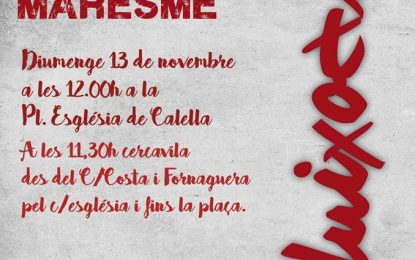 Els maduixots es preparen per tancar la temporada amb la diada castellera de diumenge a Calella
