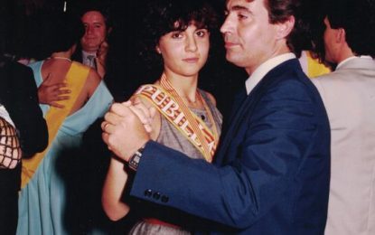 La Vicky Alsina va ser proclamada pubilla de Tordera l’estiu del 1984