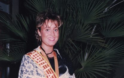 La Sílvia Masgrau va ser escollida com a Pubilla de Tordera el 1986