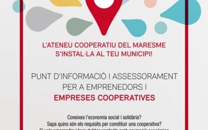 L’Ateneu cooperatiu del Maresme ofereix informació i assessorament per a les persones interessades en crear una Cooperativa
