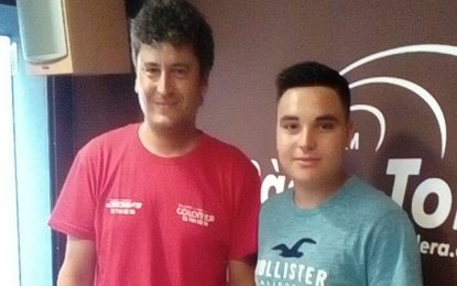 L’Albert Colomer està preparant per el campionat de Catalunya de resistència d’enduro