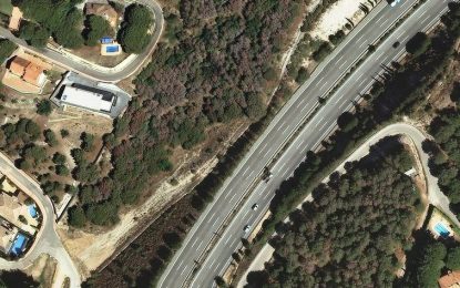 Les ADF del Maresme demanen franges de protecció a la C-32 per evitar incendis