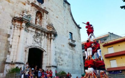 Els 4d7 van ser els castells protagonistes aixecats per els Maduixots a Tordera i Pineda