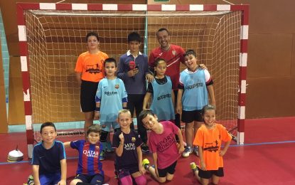 El Show dels Esports entrena amb el benjamí de l’Athletic Club Tordera Parc