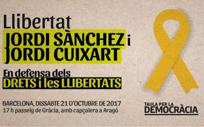 ANC Tordera organitza un bus per assistir a la manifestació de Barcelona en defensa dels drets i llibertats