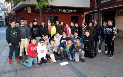 Els alumnes de primer d’ESO de l’Escola Vedruna presenten “Les escoles a Ràdio Tordera”