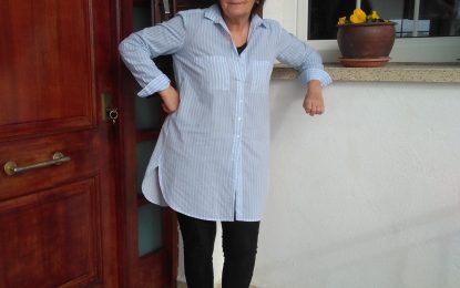 La Montse Mas va néixer a Vidreres on la seva família vivia de les feines del bosc