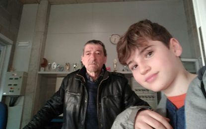 L’Eloi Mercader del Show dels Esports visita i coneix la tasca que realitza en Joan Placides al Pavelló Països Catalans