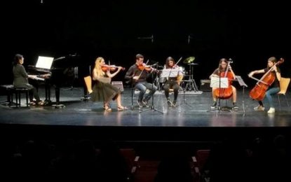 En motiu del final del segon trimestre, l’escola de música duu a terme divendres 23 de març un concert a la Sala Gran del Teatre