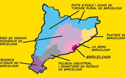 En Bernat Sanjuan equipara el centralisme barceloní a Catalunya amb el de Madrid a Espanya