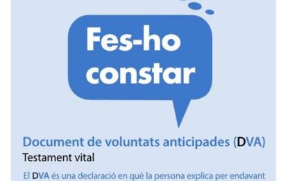 El centre d’atenció primària de Tordera ajuda a tramitar el Document de Voluntats Anticipades