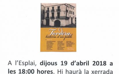 Comencen els actes de Sant Jordi a Tordera amb presentació de llibre i lliurament del concurs literari