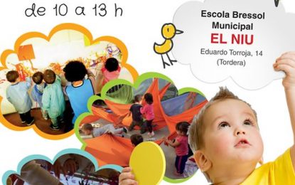 La Llar d’Infants el Niu organitza la Jornada de portes obertes