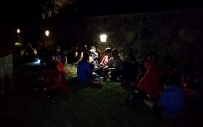 Els alumnes de 2n i 4t de La Roureda es converteixen en mags i indis a les colònies de El Collell
