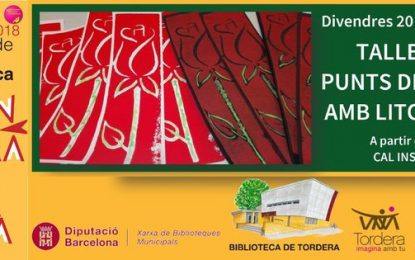 La biblioteca de Tordera celebra avui la revetlla de Sant Jordi
