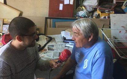 El Show dels Esports visita el col·leccionista esportiu pinedenc Joan Caimel i els anuncia que plega d’aquesta passió