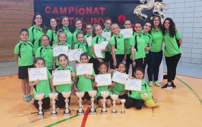 El Club Twirling Vila de Tordera participa al Campionat de Catalunya base de Twirling