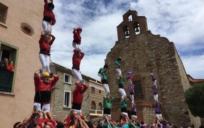 L’Amunt Maduixots aprofita la seva actuació a a la Catalunya Nord per entrevistar el cap de colla dels Castellers del Riberal