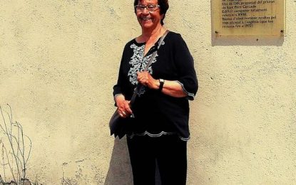 La Lola va començar a treballar als 13 anys en una fàbrica de mitjons de Riudarenes