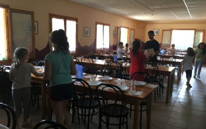 La discoteca va servir com a cloenda avançada de les activitats de les colònies de 2n, 4t i 6è de l’escola Vedruna