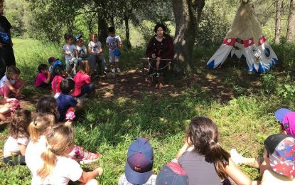 Les nenes i nens de P4 i P5 de l’escola Vedruna han dormit durant tota la seva nit de colònies