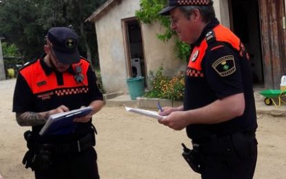 Descobrint Tordera acompanya una patrulla de Protecció Civil a geolocalitzar diverses masies