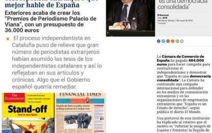 En Nacho parla de la maniobra del Govern del Partit Popular per netejar la seva imatge “comprant” els periodistes internacionals