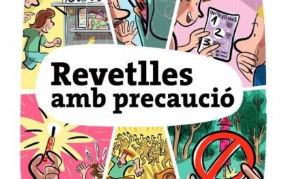 Consells per les revetlles i correfocs “Passa-t’ho bé, no et cremis”