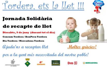 L’Associació de Voluntariat promou aquest dissabte la campanya Tordera, ets la llet