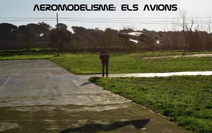 En Pau ha dedicat el seu treball de recerca a la seva afició: l’aeromodelisme
