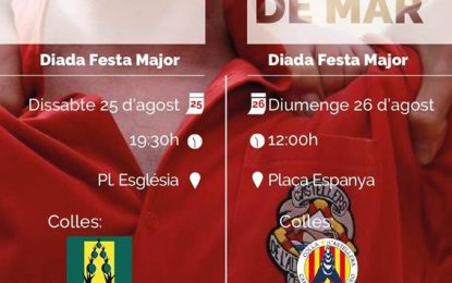 Els Maduixots participen a la Festa Major de Tordera amb un assaig obert i la diada castellera