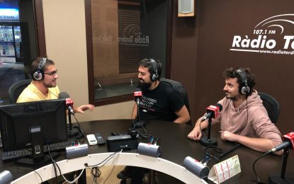 Bernat Sanjuan i Hèctor Montero membres de la Colla Castellera de l’Alt Maresme fan balanç de la seva participació al concurs de castells de Torredembarra