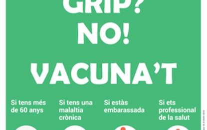 Comença la campanya de vacunació de la grip