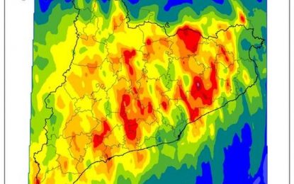Les restes del Leslie no deixen incidents greus a Tordera. 3 passatgers són evacuats del tren entre Tordera i Maçanet
