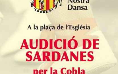 Aquest divendres audició de sardanes a la plaça