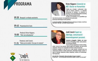 Aquest dimarts es celebra la Jornada Empresarial amb les conferències de Víctor Küppers i Jordi Llonch